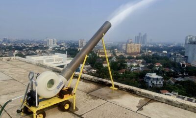 Kantor Pusat PLN Pakai Mist Generator Buatan BRIN