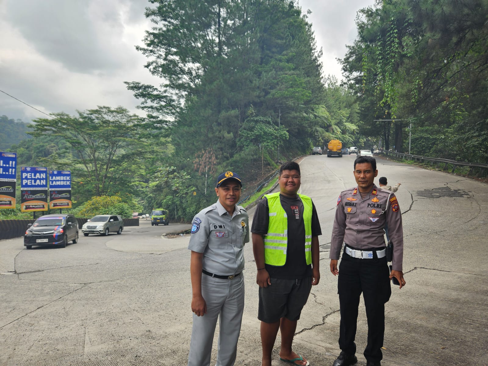 Jalur Rawan Kecelakaan di Lubuk Kilangan