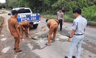 Penambalan Jalan Berlubang