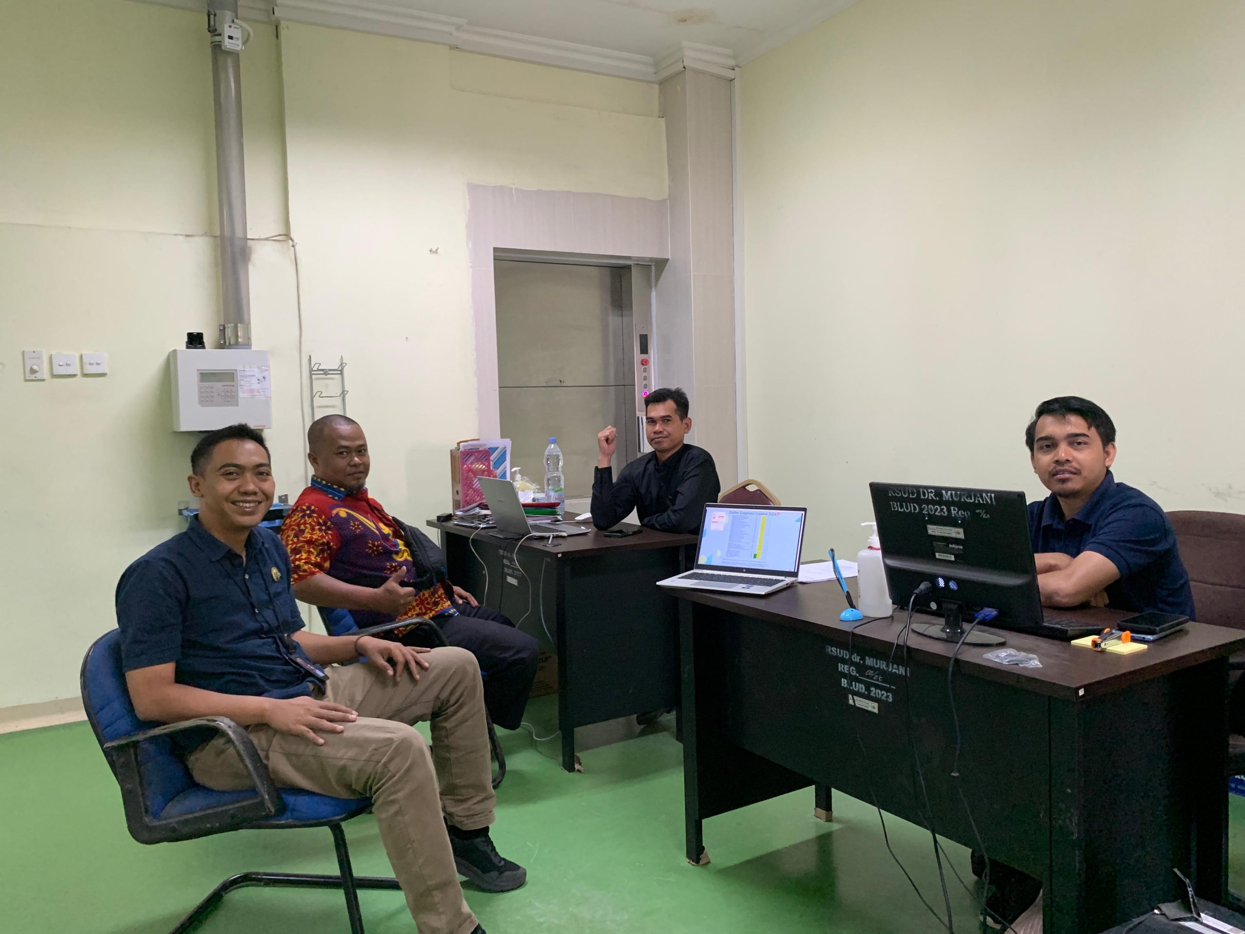 Kunjungan kepada Kapolres Kotim