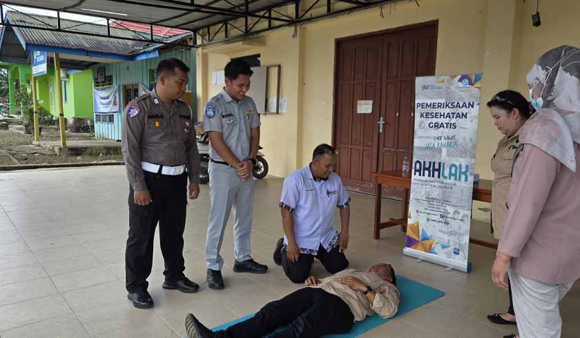 di Kantor Desa Panca Agung