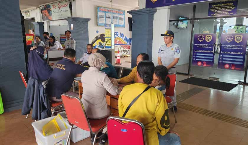 di Terminal W. A. Gara Palangka Raya