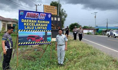 di Titik Rawan Laka Handil Bakti