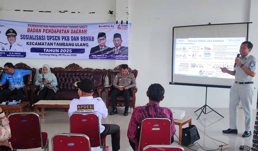 BBNKB di Kecamatan Tambang Ulang