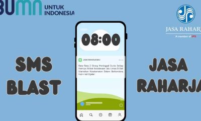 Melalui SMS Blast