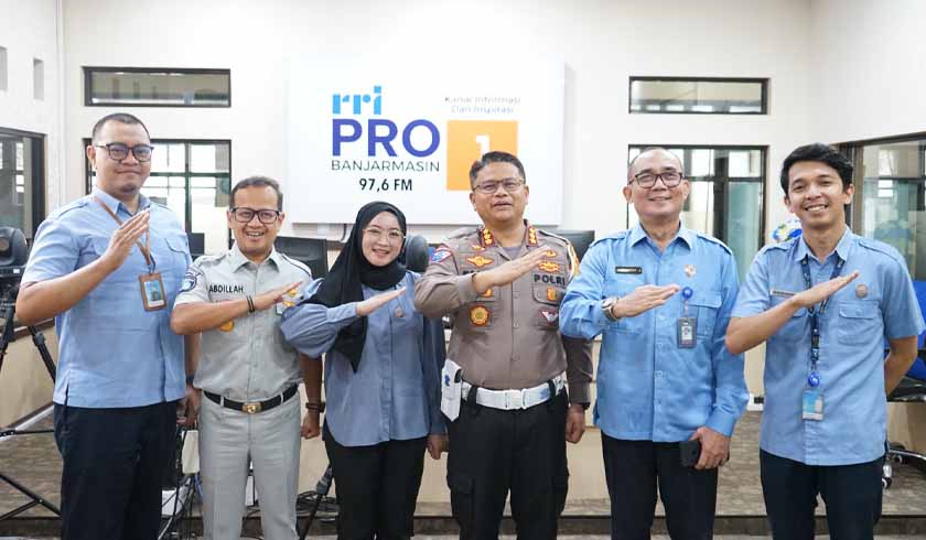 dengan Dirlantas Polda Kalsel