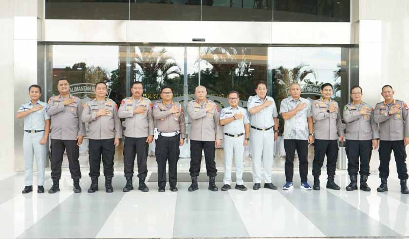 serta PJU Polda Kalsel