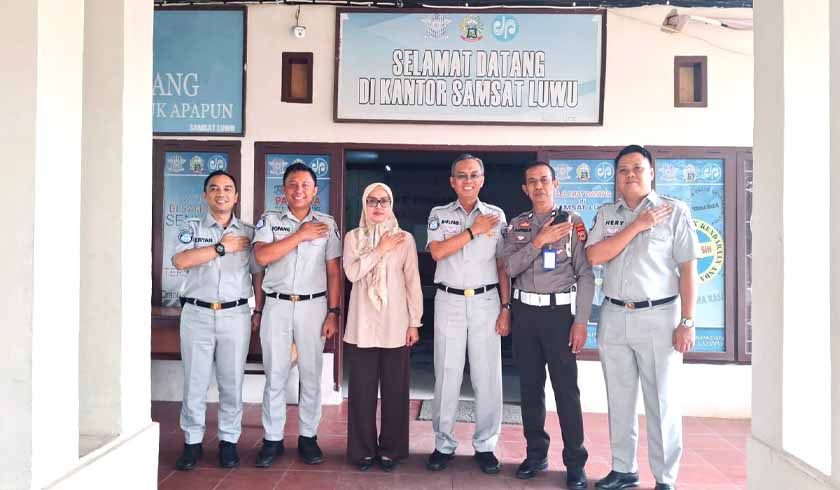 Lakukan Kunjungan ke Samsat Luwu