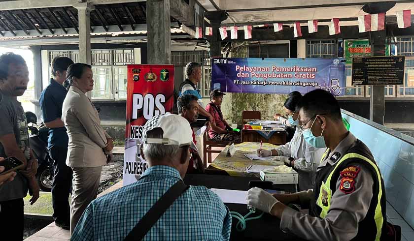 Pengobatan Gratis di Terminal Sangket