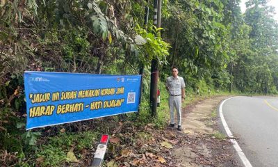 di lokasi rawan kecelakaan
