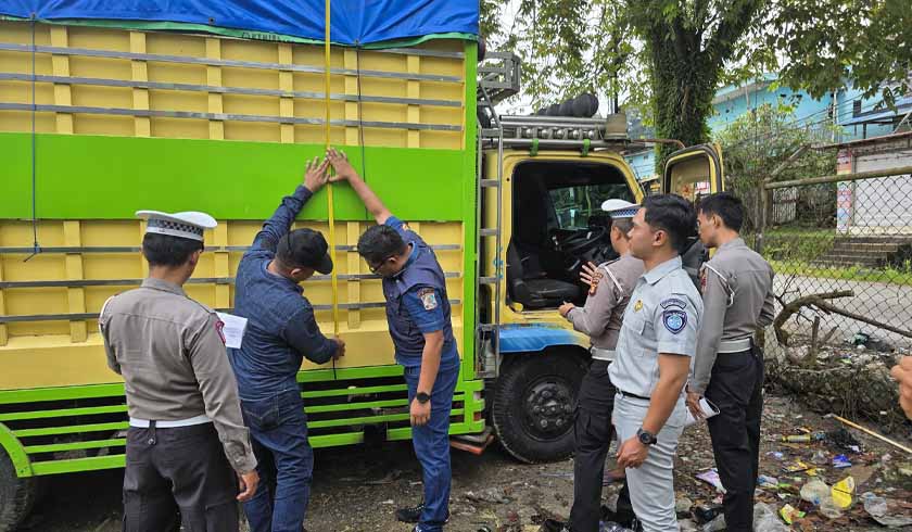 Kendaraan ODOL di Balikpapan