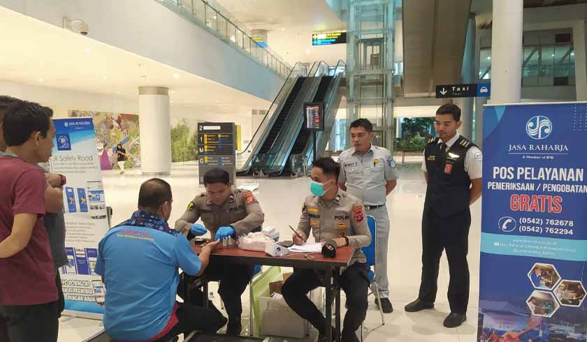 di Bandara SAMS Sepinggan