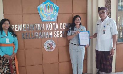 di Kantor Kelurahan Sesetan