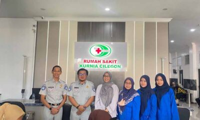 Kunjungi RS Kurnia