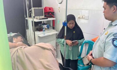 di Jembatan Busui Kabupaten Paser