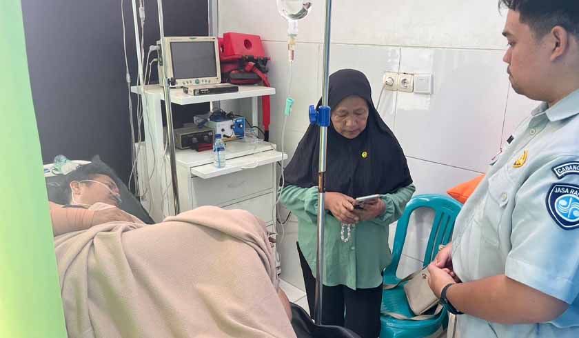 di Jembatan Busui Kabupaten Paser