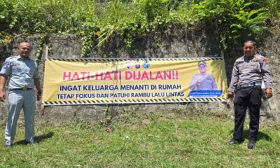 di Titik Rawan Laka Lantas