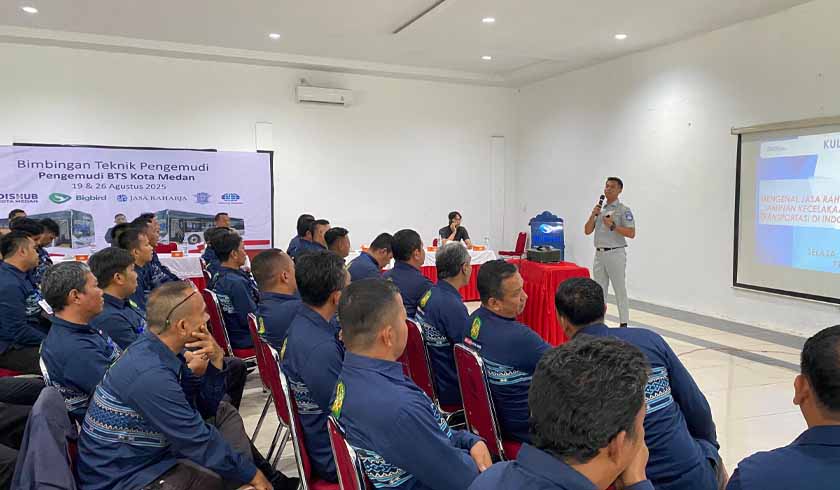 di PO Blue Bird Medan