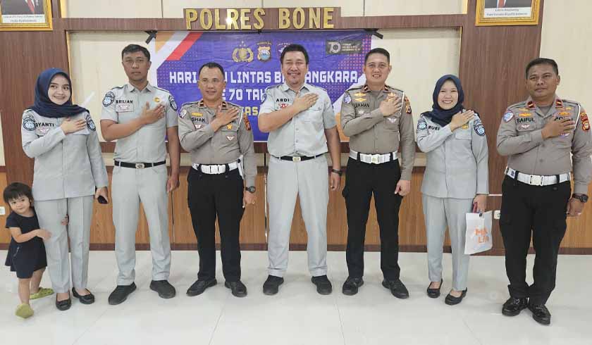 HUT Lalu Lintas Bhayangkara ke-70