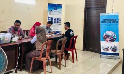 Di Kantor Desa Tunjung Jaya Panimbang