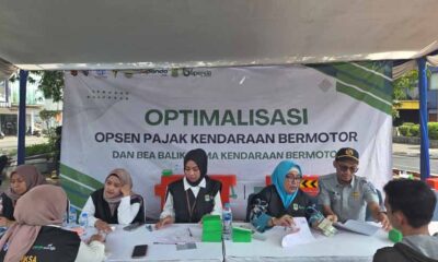 Samsat Karawang Gelar Operasi Gabungan