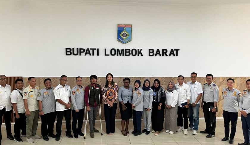 di Kabupaten Lombok Barat