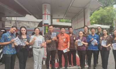 di SPBU Pertamina Renon