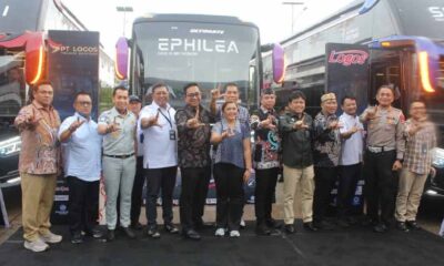 Peluncuran Sleeper Bus PT LOGOS