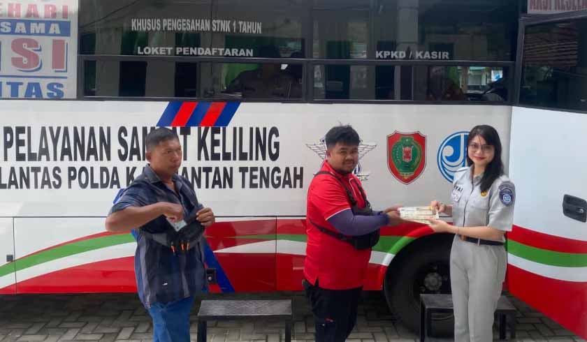 Samsat Keliling di Tangkiling