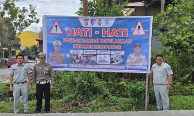 di Titik Rawan Laka Lantas